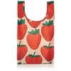 BAGGU Eco Bag, BABY Pattern, 100% Recycled, strawberry