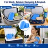 4 Pcs Slim Ice Packs for Lunch Boxes & Coolers,