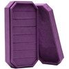 Velvet Ring Organizer Display Tray Jewelry Box Earring Holder Case