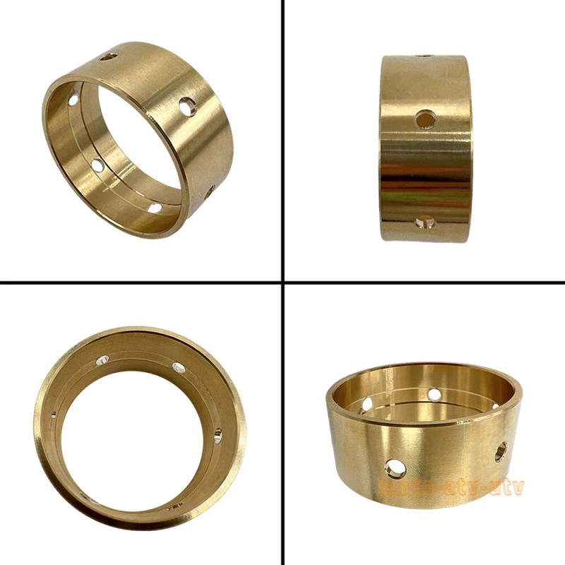 JINFANNIBI Crank Bushing Brass Plain Bearing Crankcase For Kawasaki Prairie