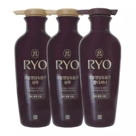Rye 려 클래식 모발영양 샴푸 400ml x2 + 컨디셔너 400ml RYO Classic Hair Nutrition Shampoo 400ml x2 + Conditioner 400ml
