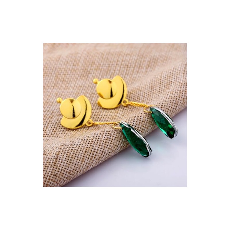 Earrings for Apothecary Diaries Maomao Cosplay - Green Drop Earrings