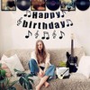 JeVenis Music Birthday Banner Music Birthday Party Decoration Music Decorations