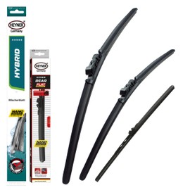 HEYNER Wiper Blades Fits Mini Countryman 2017-2023 Hybrid Set Of 3 Wipers HH2321TLB10HRF