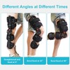 KD ROM Knee Brace: Hinged Post-Op Knee Brace for Arthritis,
