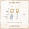 Pearl Earrings for Women 925 Sterling Silver Post 15-20mm 14K