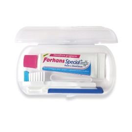 FORHANS SPAZ+DENTIF TRAVEL KIT