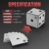 YESWELDER Welding Practice Kit, 6 Pcs Welding Coupons, Welding Plate