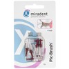 Miradent Pic-Brush interdental brushes burgundy 6.5 mm x-large 12 pcs.