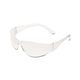 MCR Safety Glasses CL110 Checklite Clear Lens with UV Protection and Scratch Resistant Coating, 1 Pair