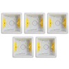 Appleby SB619 Dry Lining"Fast Fix" Box Single 1 Gang 32mm Deep (Pack of 5)