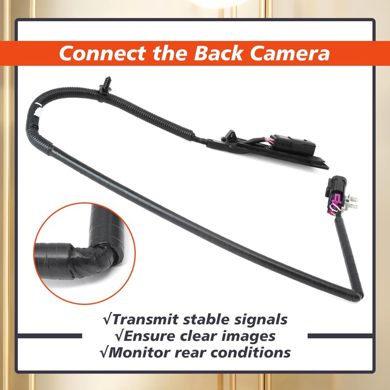 Mhrxusd 68096415AD Tailgate Wiring Harness Compatible with Dodge RAM 1500