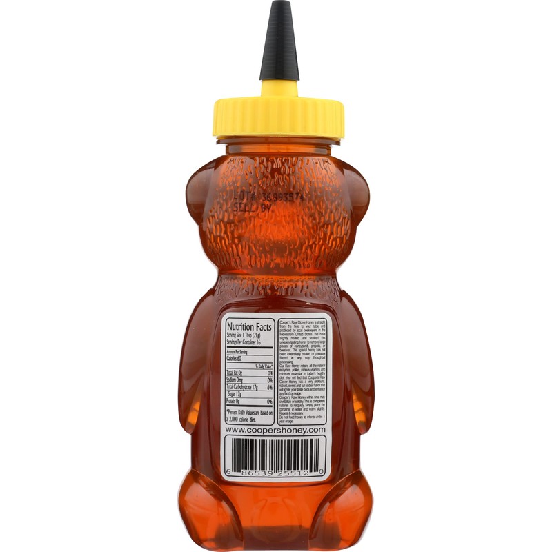 Coopers Honey Pure Honey Bear, 12 Oz