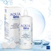 AQUA lens Kontaktlinsen Fluessigkeit (360 ml + Behälter) - Premium
