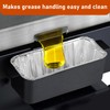 Whaleme 100 Pack Grease Cup Liners Compatible with Blackstone Griddle