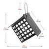 Suet Cage Bird Feeder for Outdoors - Hanging Outside or