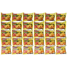 Indomie Instant Noodles Soup Chicken Curry Flavor for 1 Case (30 Bags) , 2.82 Ounce (Pack of 30)