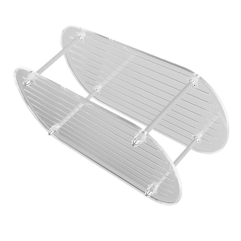 Makeup Organizer for Vanity 2 Tier Bathroom Counter Organizer Multi