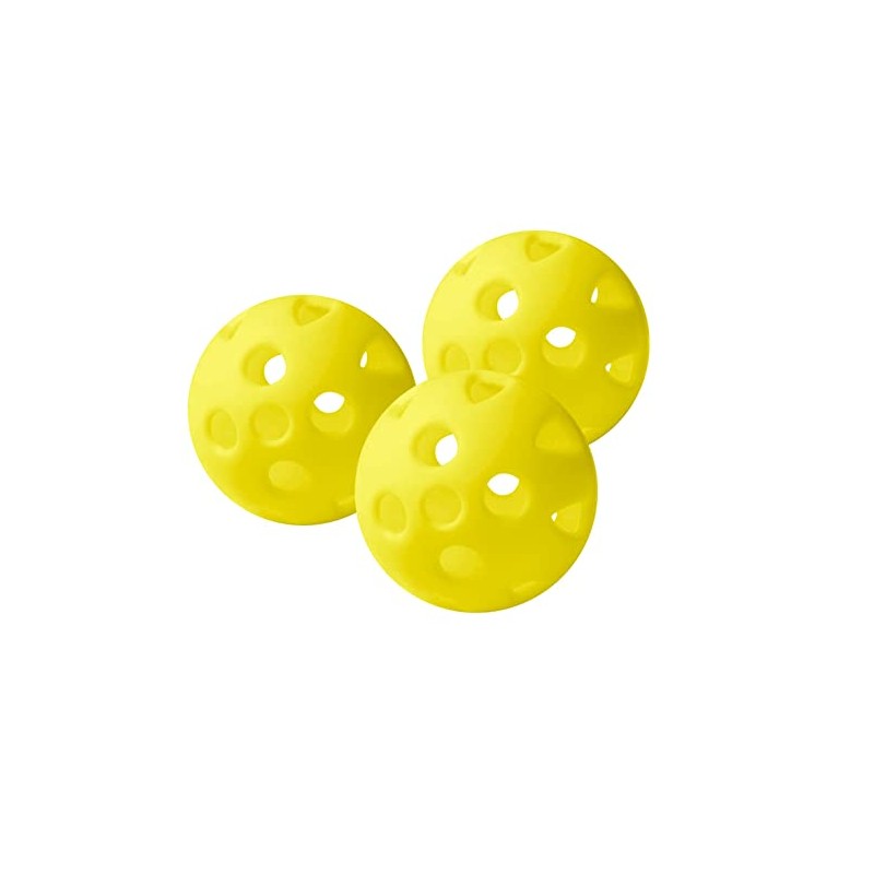 PGA Tour 24 Air Flow Practice Golf Balls - Yellow