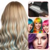 Elegaperma 2pcs Foil Board, Balayage Board with Teeth, Highlighting Board,