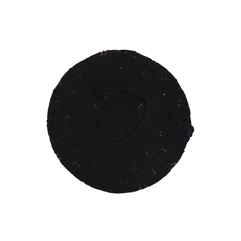 BYOS - Gorro de punto de ganchillo suave y ligero
