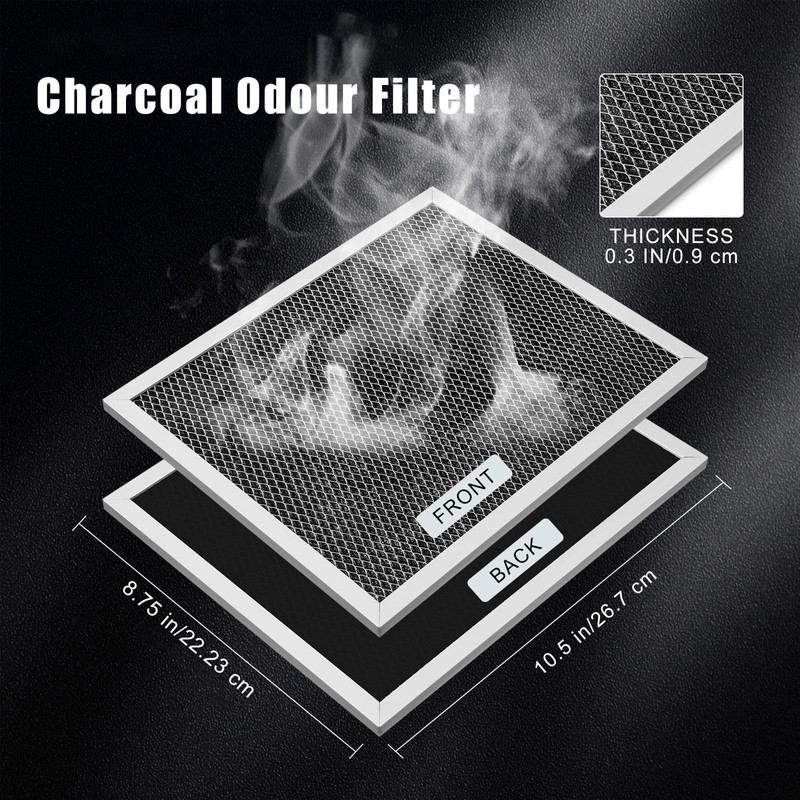 Baquler Range Hood Filter Compatible with Broan Nutone 97007696 Range