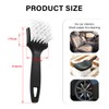 KVAEY Car Carpet Cleaning Brush, Wheel Hub Scrub Brush Floor