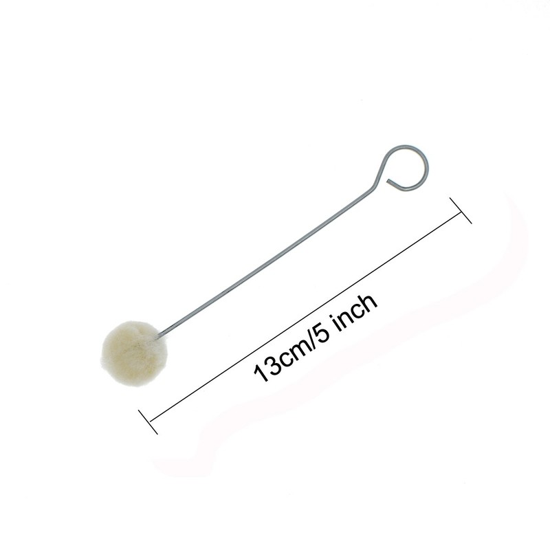 50 Pieces Wool Daubers Ball Brush Leather Dye Dauber Dyeing