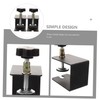 WOONEKY 2pcs Heavy Duty C Clamps Stainless Steel Woodworking Clamps