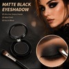 4PCS Black Lipstick Eyeshadow Eyeliner Set for Halloween Makeup
