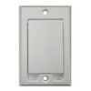 Central Vacuum Square Door Low Volt Inlet Wall Plate -