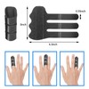 HGEKLIZV Finger Splint with Aluminum Support Boxer's Finger Splint Brace