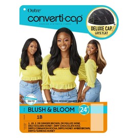 Outre Converti Cap - Blush & Bloom (DR GINGER BROWN)
