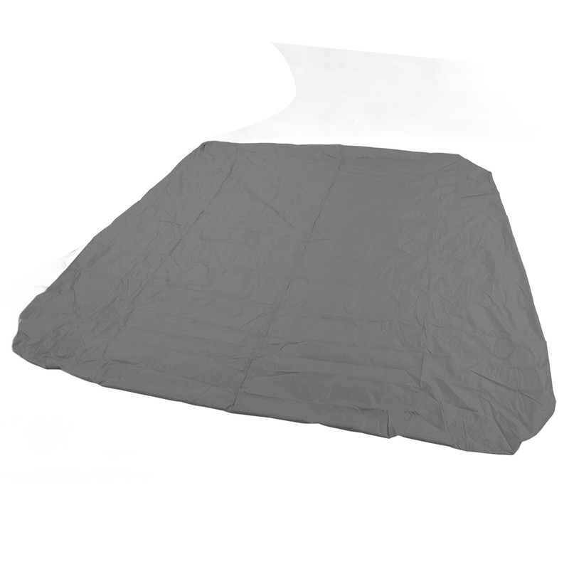 SPA Cover Square Waterproof 190 Silver Coated Polyester Taff Weather