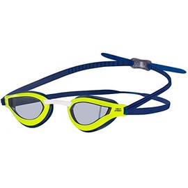 Aqua Speed Professional Swimming Goggles for Adults with UV Protection | Swimming Goggles Anti-Fog | Training | Green - Navy - Dark | Tinted Lens | Rapid
