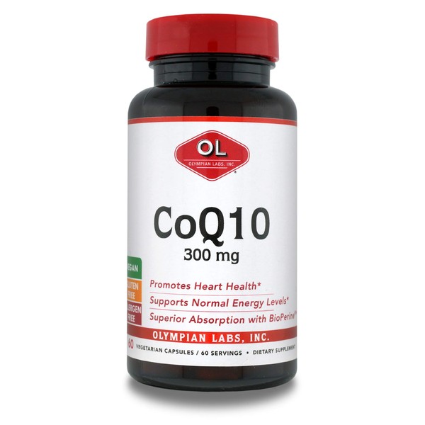 Olympian Lab Coq10 Capsules, 300mg, 60-Count