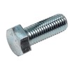 Pack of 4 M12 x 50 Hexagonal Screws Zinc 8.8
