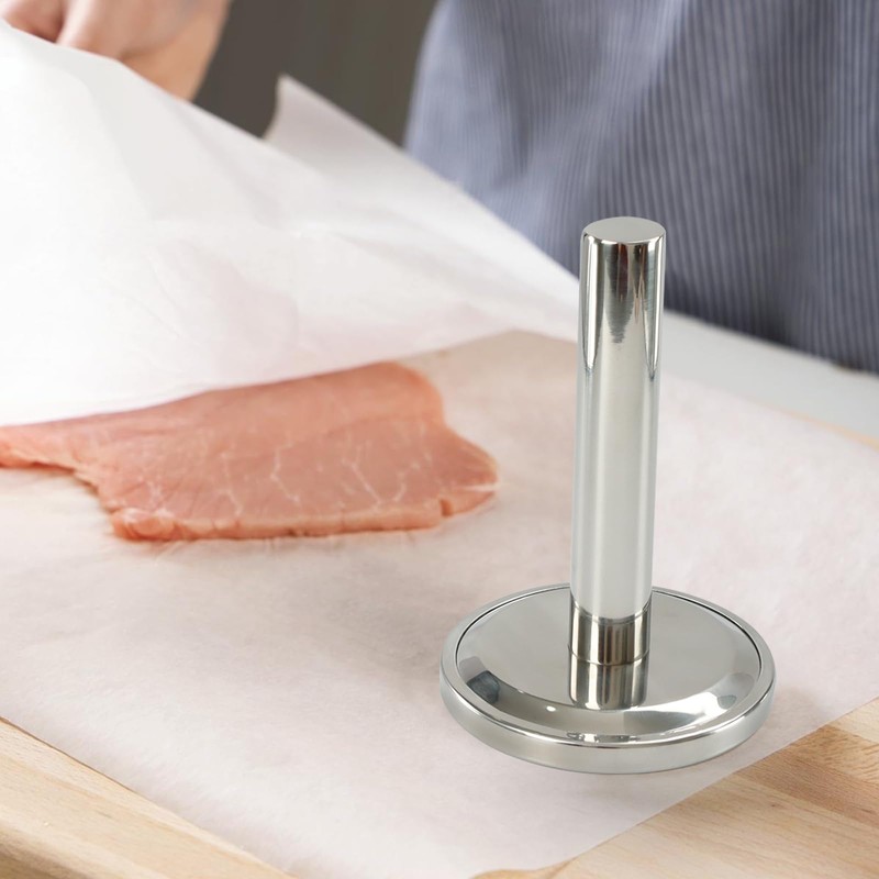 KAYCROWN Meat Tenderizer Hammer, Meat Pounder Flattener, Stainless Steel Kitchen