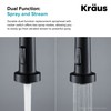 Kraus Dual Function Kitchen Faucet Sprayer in Matte Black