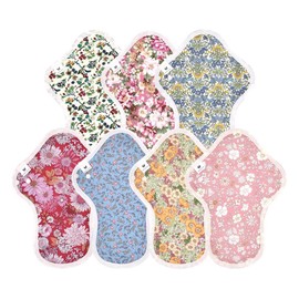 Fabric Napkins NO 6 Organic Cotton 7 Piece Set v20 an Antique Familiar Floral Charm is a timeless design