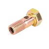 X AUTOHAUX Hollow Screw M8 x 1.0 mm Bronze 1