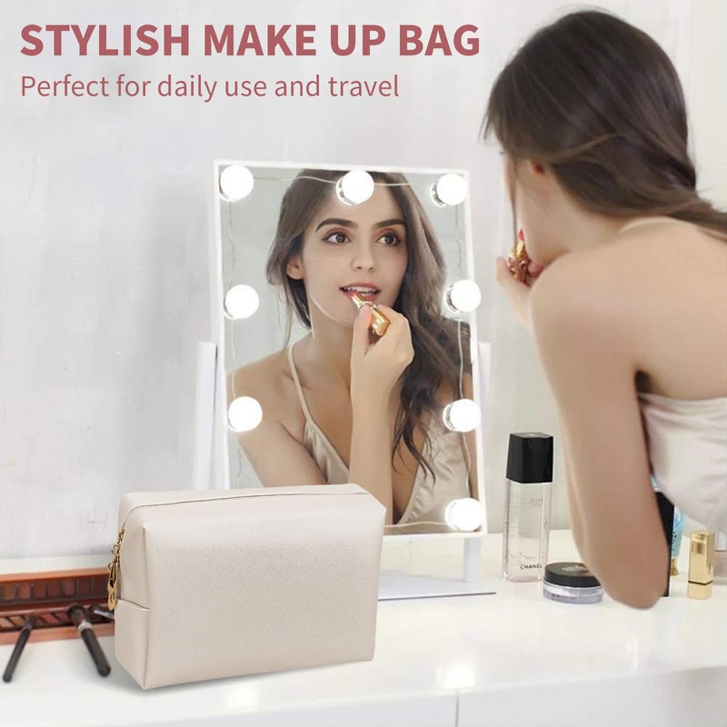 SMONT Cosmetic Bag, Beige