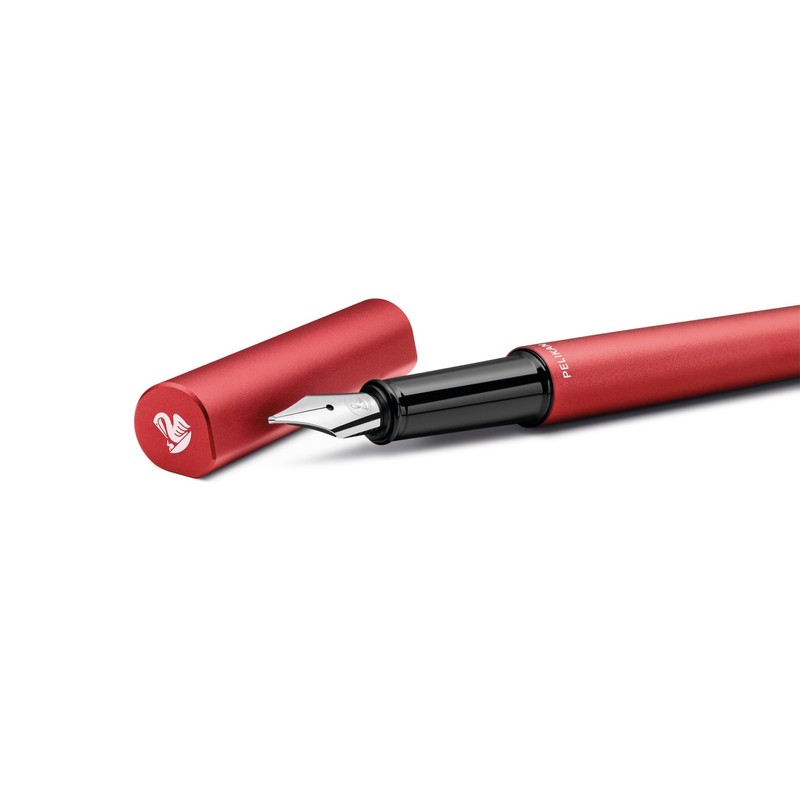 Pelikan Fountain Pen P6 Ineo Elements, Fiery Red, 1 Piece