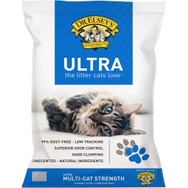 Dr. Elsey'S Ultra Unscented Clumping Clay Cat Litter 40 Lb. Bag - 40 Lb