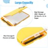 Hnogri Plastic Clipboard with Storage, High Performance Clips, Clipboard Storage