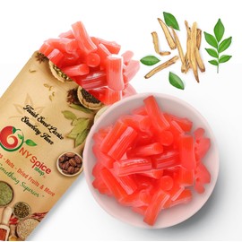 Ny Spice Shop Licorice Candy - 3 Pound Chocolate Licorice - Strawberry Red Licorice - Australian Candy - Liquorice Candy - Bulk Licorice Old Fashioned Candy For Sweet Lovers