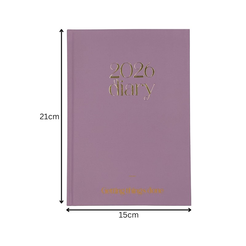A5 Day To View Diary 2026 | 1 Day Per