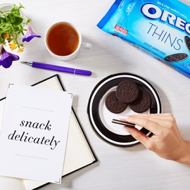Oreo Thins Chocolate Sandwich Cookies (10.1-Ounce Packages, 4-Pack)