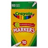 Crayola Fine Line Markers, Assorted Classic 10Ct - Pack of