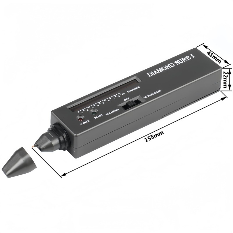 Electric Diamond Tester Pen, Professional High Precision Diamond Gemstone Tester,